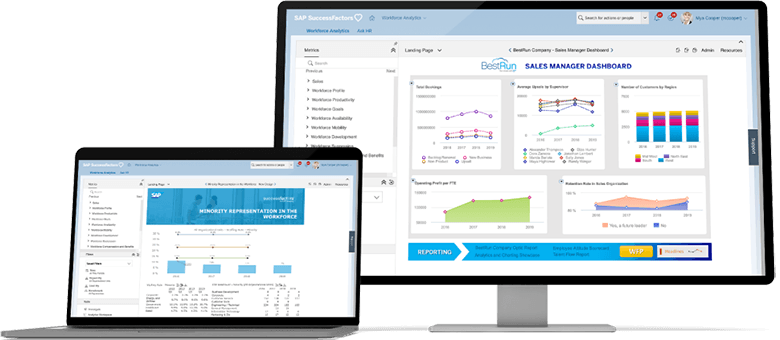 SAP workforce analytics software product image